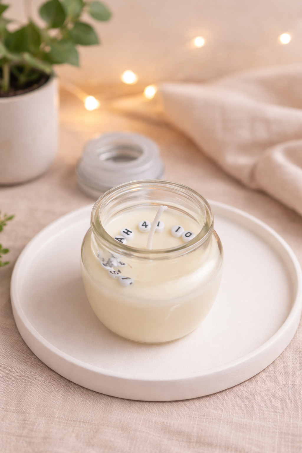 Secret verse jar candle 